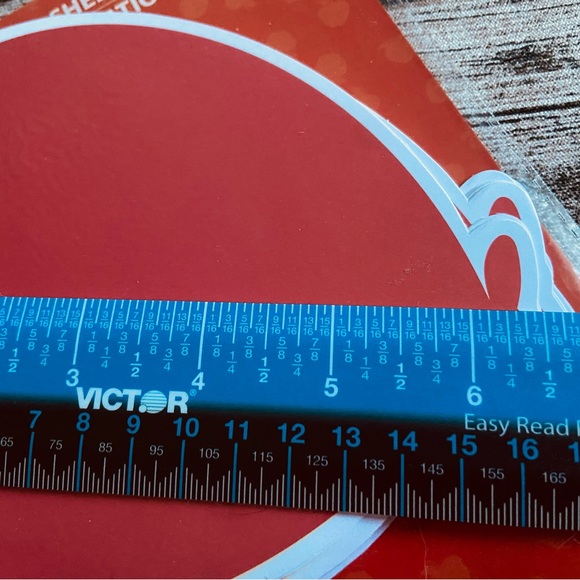 NWT. 🎈Pack of paper cutouts in shape of balloon. Pack of 36 red balloon cards. - Picture 4 of 6